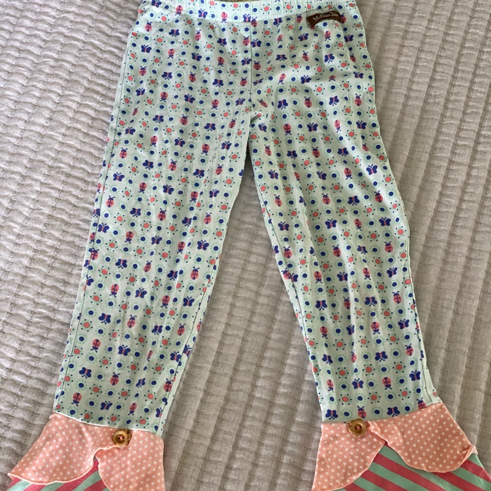 Matilda Jane Patisserie Scrappy Capri Leggings